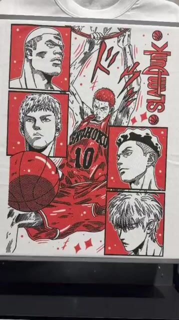 Video de Remera Slam Dunk Jugadores