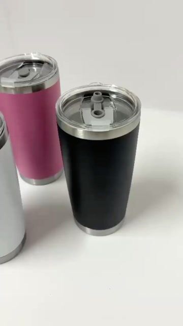 Video de Vaso Térmico Doble Pared 590 ml Acero Inoxidable