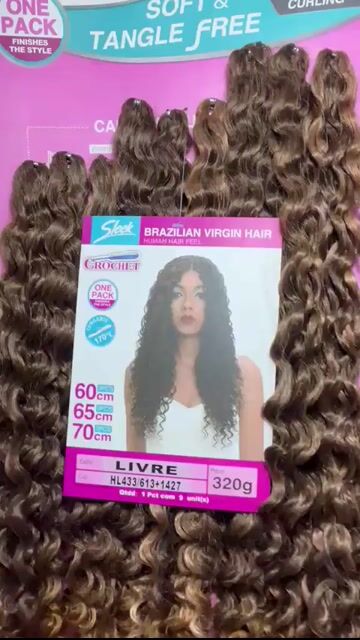 Video de Cabelo LIVRE _ cor HL433/613+1427