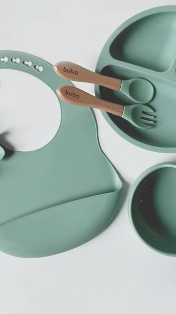 Vídeo de BOWL EM SILICONE COM VENTOSA VERDE