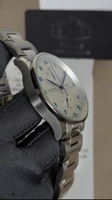 Video de IWC Chronograph 44mm - AÇO/MOSTRADOR BRANCO
