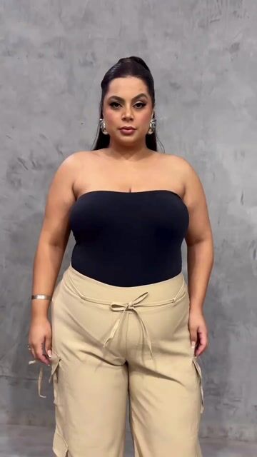 Vídeo de Pantalona Marant Plus Size Cargo