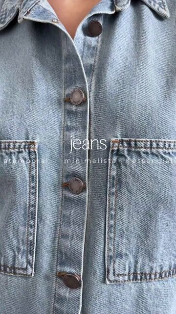 Vídeo de Camisa Jeans Andressa Azul Claro