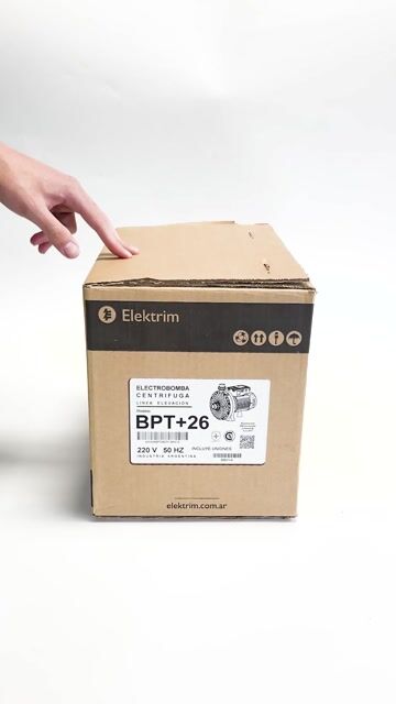 Video de Bomba centrífuga BPT 12 0,25 HP monofásica 220 V | Elektrim