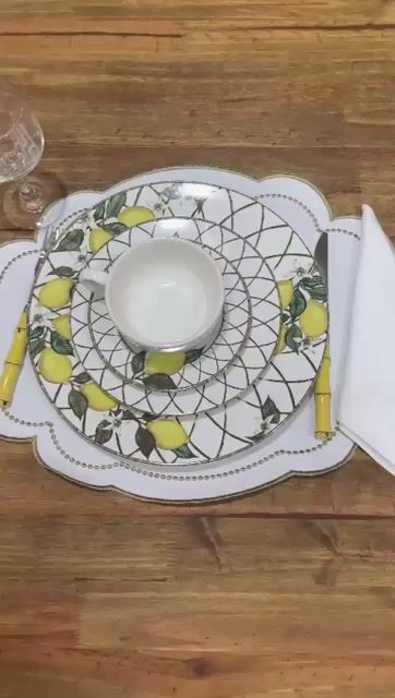 Video de Aparelho de Jantar 30 Peças - Coleção Siciliano Alleanza