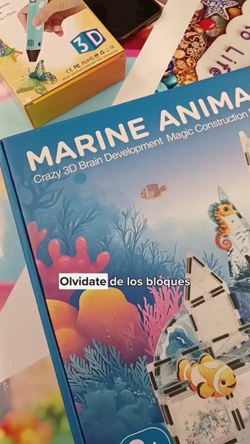 Video de Bloques Magnéticos Imantados Océano con Animales 42 Piezas