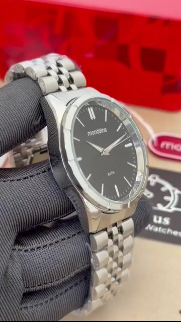Video de Mondaine Canivete 33033G0MVNA3K1 38mm- AÇO/MOSTRADOR PRETO
