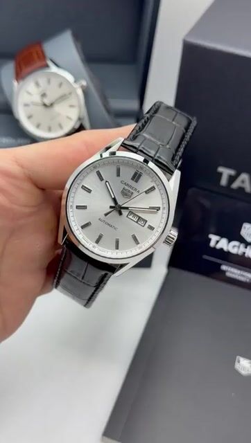 Video de TAG Heuer Carrera 41mm - AÇO/MOSTRADOR BRANCO - COURO