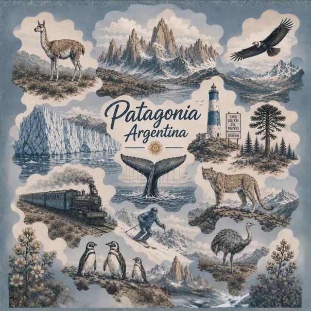 Video de Cuello multiuso Diseño Patagonia