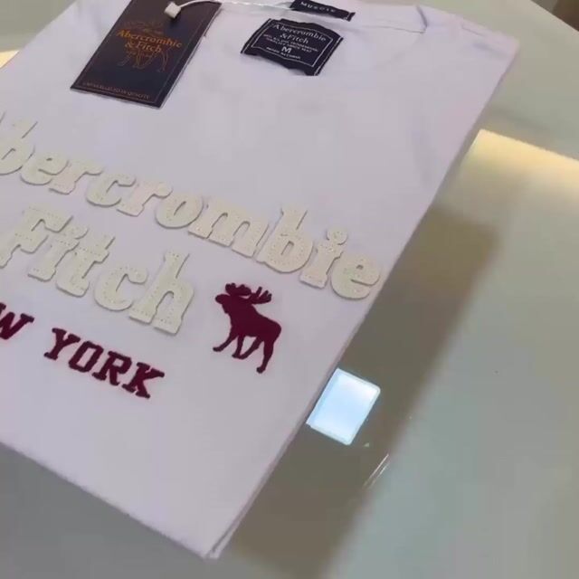 Video de 803 Camiseta Abercrombie & Fitch - 100% algodão
