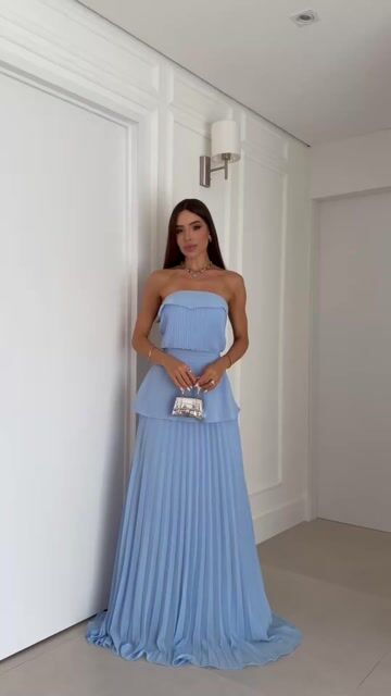 Vídeo de Vestido longo Ref 070