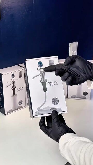 Vídeo de Dispenser de Detergente de Embutir Inox 304 – Escovado com Sistema de Mangueira