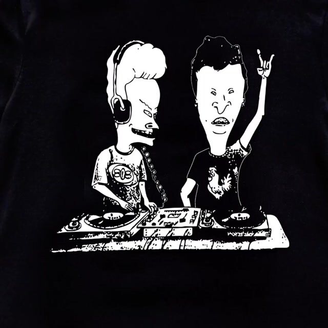 Vídeo de Camiseta Beavis & Butthead Clássico Mtv Desenho Antigo Rock