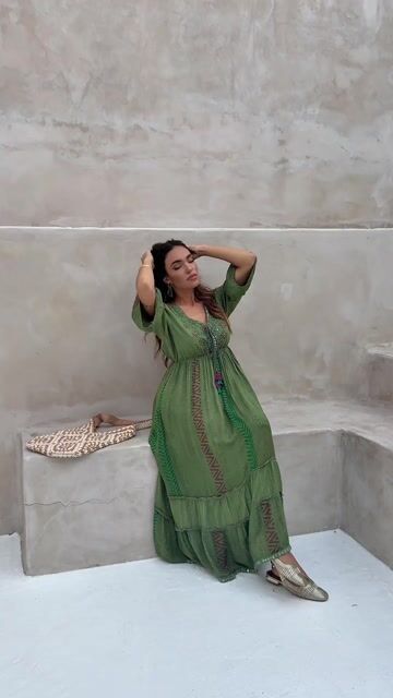 Video de Vestido longo boho Cod: AR-003