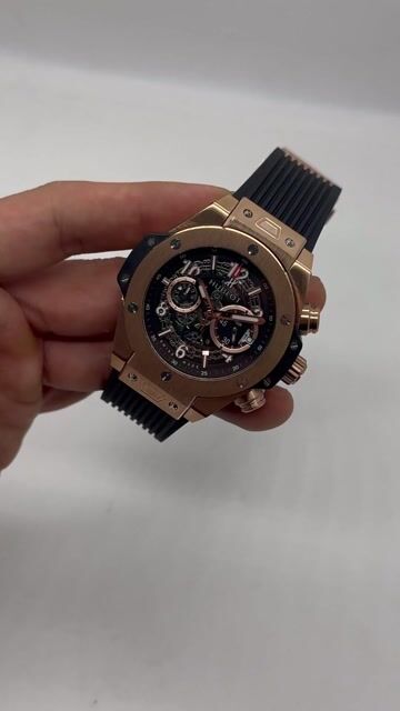 Video de Hublot Big Bang 43mm - AÇO ROSE/MOSTRADOR SKELETON - SILICONE