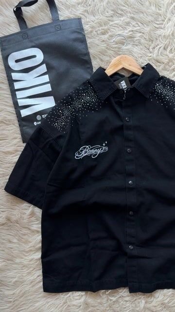 Video de Camisa over con brillos