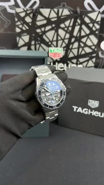 Video de TAG Heuer Aquarecer 43mm - AÇO/MOSTRADOR PRETO