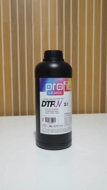 Vídeo de Tinta Dtf Uv Profit / Verniz / 1 Litro / Base De Oleo ART ESTILO