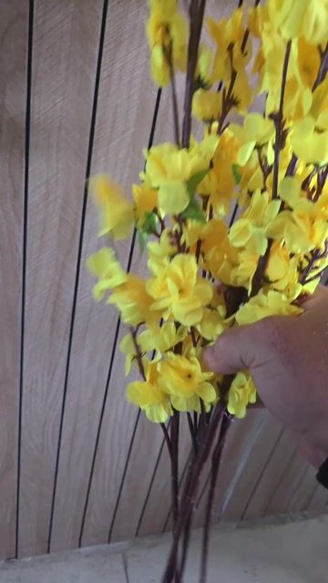Video de Set X5 Flor Cerezo Artificial Rama Vara 120cm