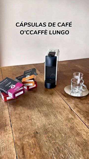 Video de Combo Cápsulas Café O'Ccaffè® Lungo + Ristretto (x20)