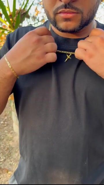 Video de Cordão Pulseira e pingente laminado 3 mm banhado a ouro
