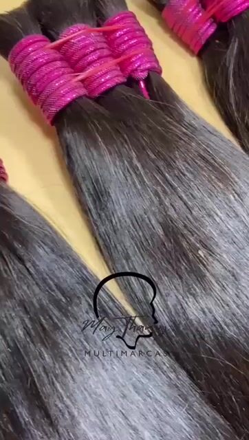 Video de Cabelo Humano Indiano Liso ou Ondulado 100g Semi Limpo