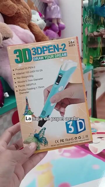 Video de Set Lápiz 3D Con Filamentos Base Y Usb Completo