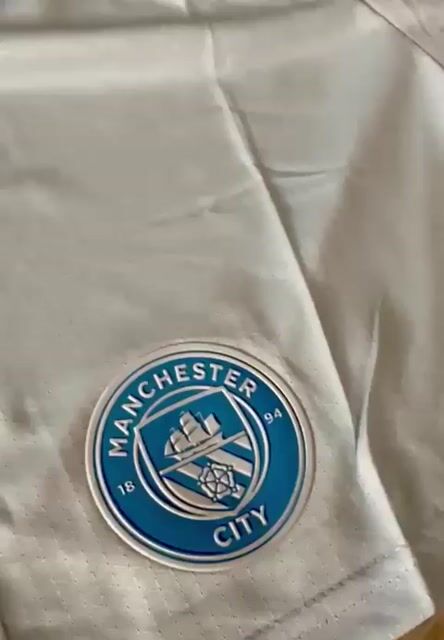 Video de SHORT MANCHESTER CITY 2026/27 BLANCO - TELA JUGADOR