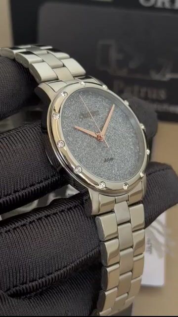 Video de Orient Eternal Feminino FBSS0153 F1SX 32mm - AÇO/MOSTRADOR AZUL