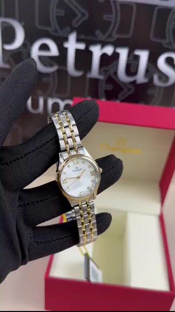 Video de Champion CH24900S 27mm - Aço com dourado/Mostrador Branco