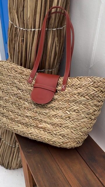 Vídeo de Bolsa de Palha Lavanda