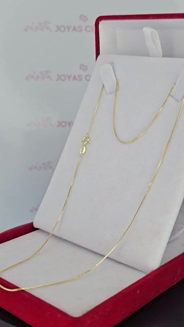 Video de Collar Cadena Veneciana Oro 18k 1.8gr 40cm Tb - C2327