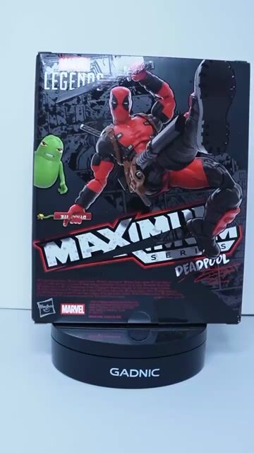 Video de Figura Hasbro Marvel Legends - Maximun Series Deadpool