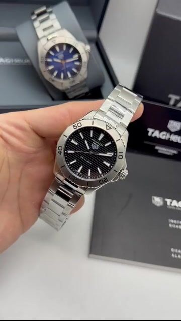 Video de TAG Heuer Aquaracer 40mm - AÇO/MOSTRADOR PRETO
