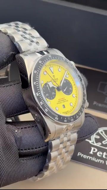 Video de Tudor Black Bay 41mm - AÇO/MOSTRADOR AMARELO