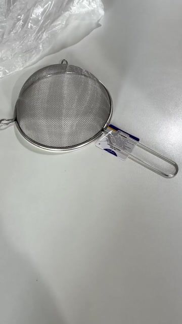 Video de Peneira Inox 18 cm com Cabo Longo Mimo Style