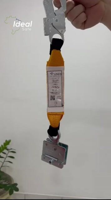Video de Trava Quedas Deslizante 3001 CSEG — Para Corda 12mm — Com Extensor
