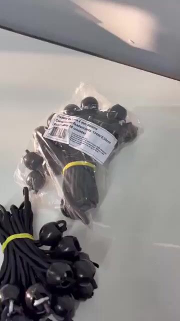 Vídeo de Kit 25 Fixadores 15cm Com Bolinha Para Camping E Lona