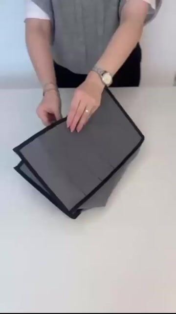 Video de Pack x6 - Organizador Capri de 6 divisiones de Tela