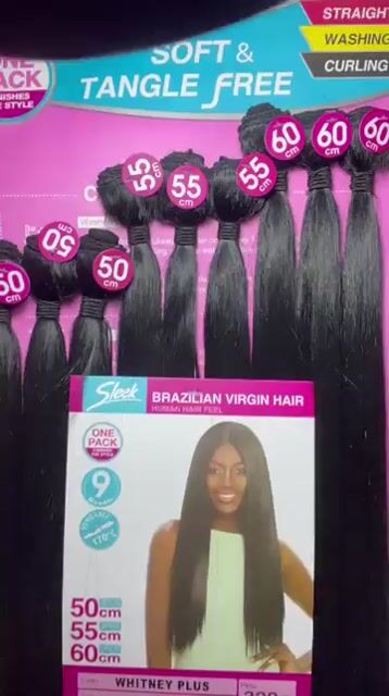 Video de Cabelo WHITNEY PLUS _ cor 1B