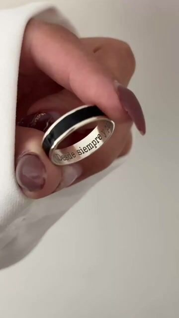 Video de Anillo/alianza esmaltada (Unidad)