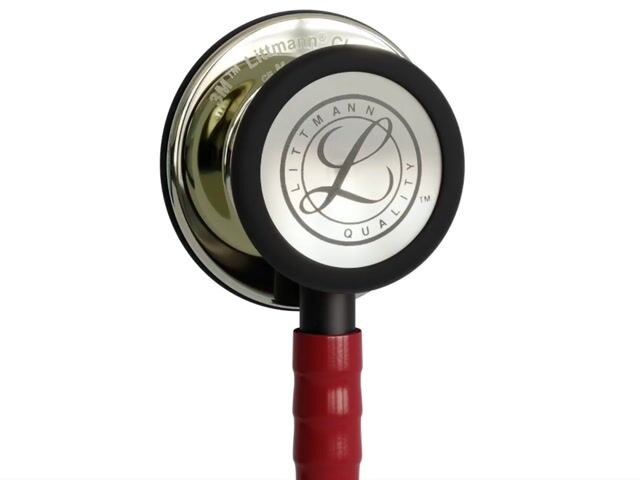 Vídeo de Estetoscópio 3M Littmann® Classic III 5864 Vinho Espelhado