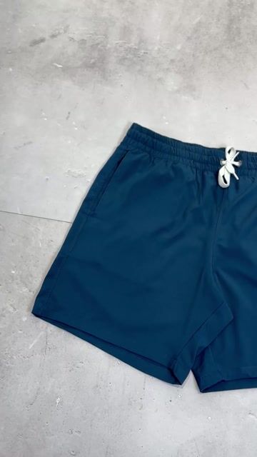 Video de Short Praia Tectel Canguru Clothing - Azul Marinho