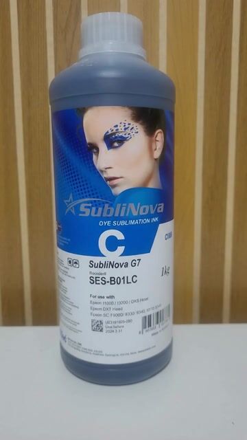 Vídeo de TINTA SUBLIMATICA SUBLINOVA SES DX5 DX7 3200 CYAN ART ESTILO