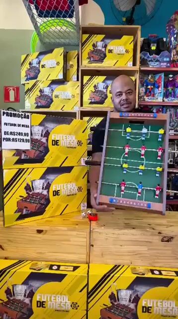 Vídeo de Mini Futebol de Mesa - 99Toys