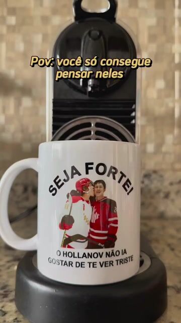 Video de Caneca Heated Rivalry - Seja Forte Hollanov