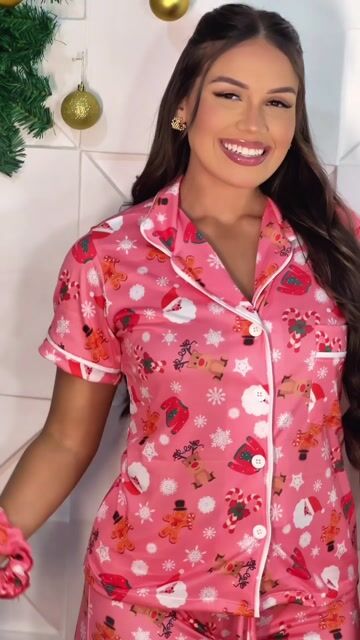 Vídeo de Pijama Natalino Americano