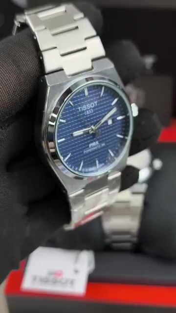 Video de Tissot PRX Powermatic 40mm - AÇO/MOSTRADOR AZUL