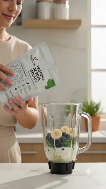 Vídeo de Proteína Isolada De Soja Vegana 1kg Sem Sabor Verdizen