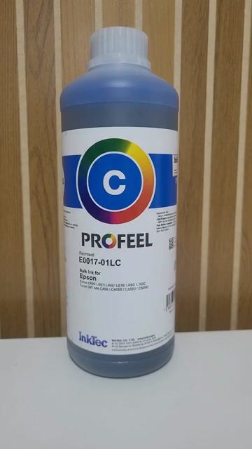 Vídeo de Tinta Corante Cyan Profeel Inktec E0017 1l ART ESTILO